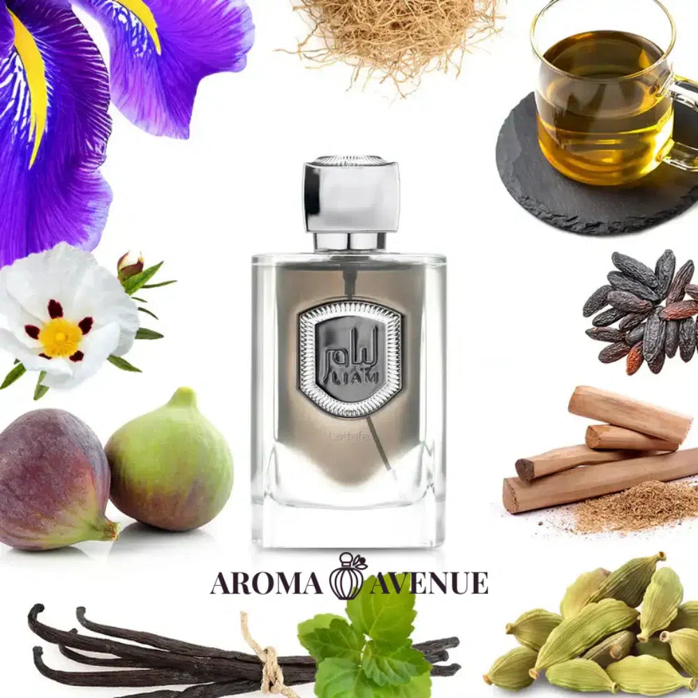 Lattafa Liam Grey – Apă de Parfum Unisex, 100 ml