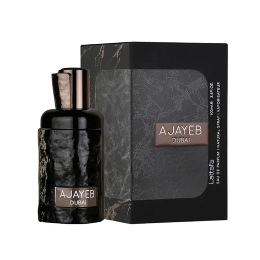 Lattafa Ajayeb Dubai este o apă de parfum unisex ce combină armonios note orientale, aromatice și gurmande, oferind o experiență olfactivă memorabilă.