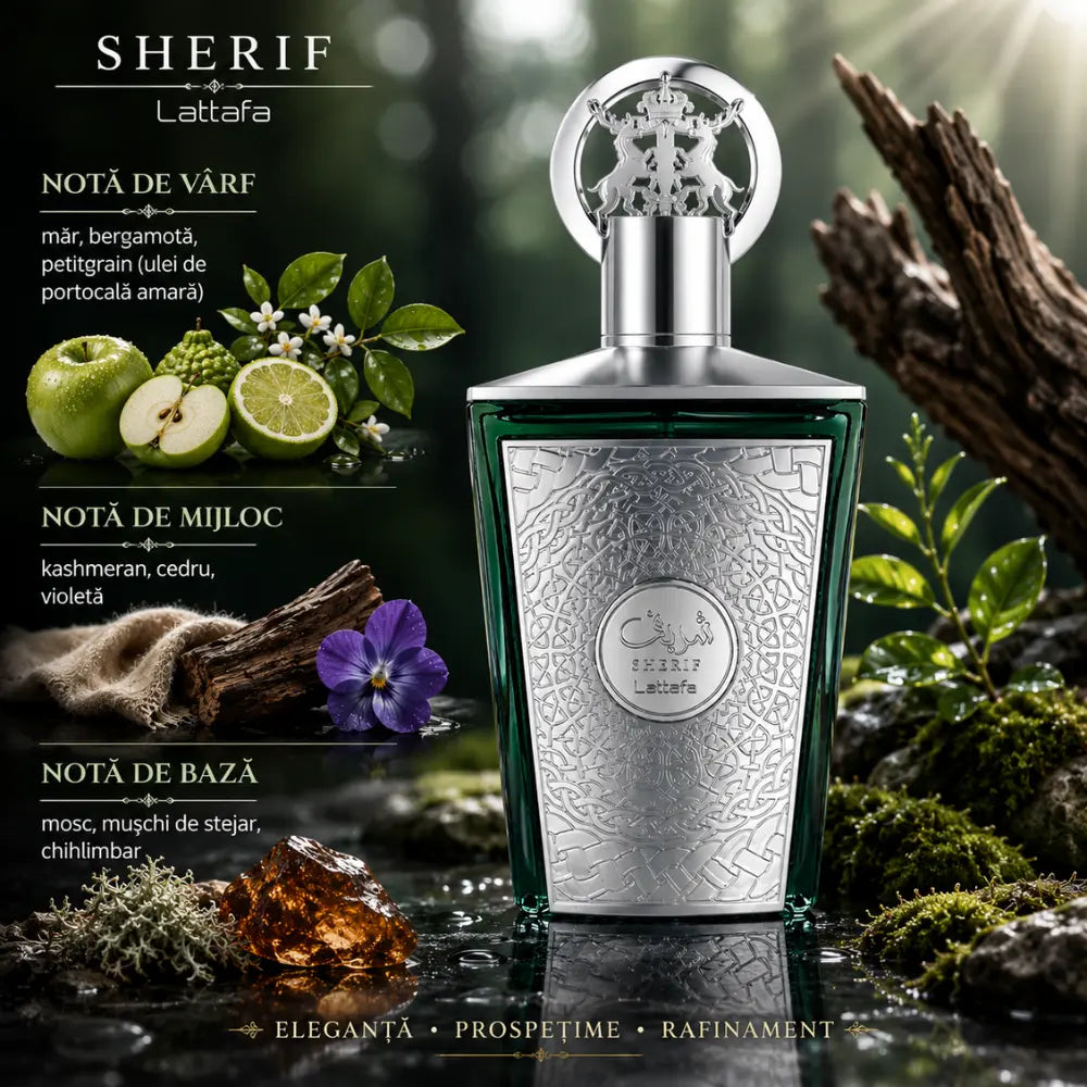 Lattafa Sherif Eau de Parfum Bărbătesc 100 ml