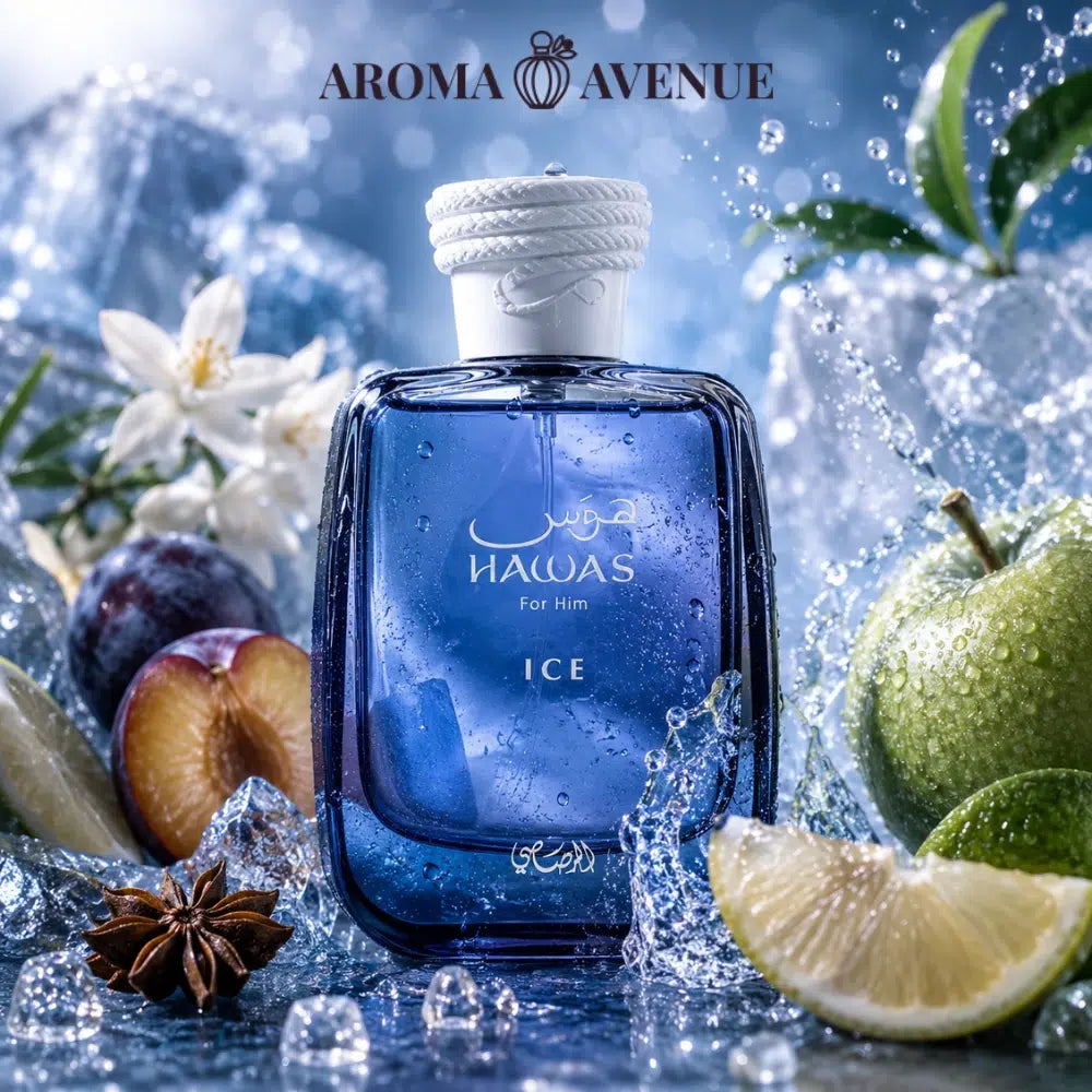 Rasasi Hawas Ice – Apă de Parfum pentru Bărbați, 100 ml