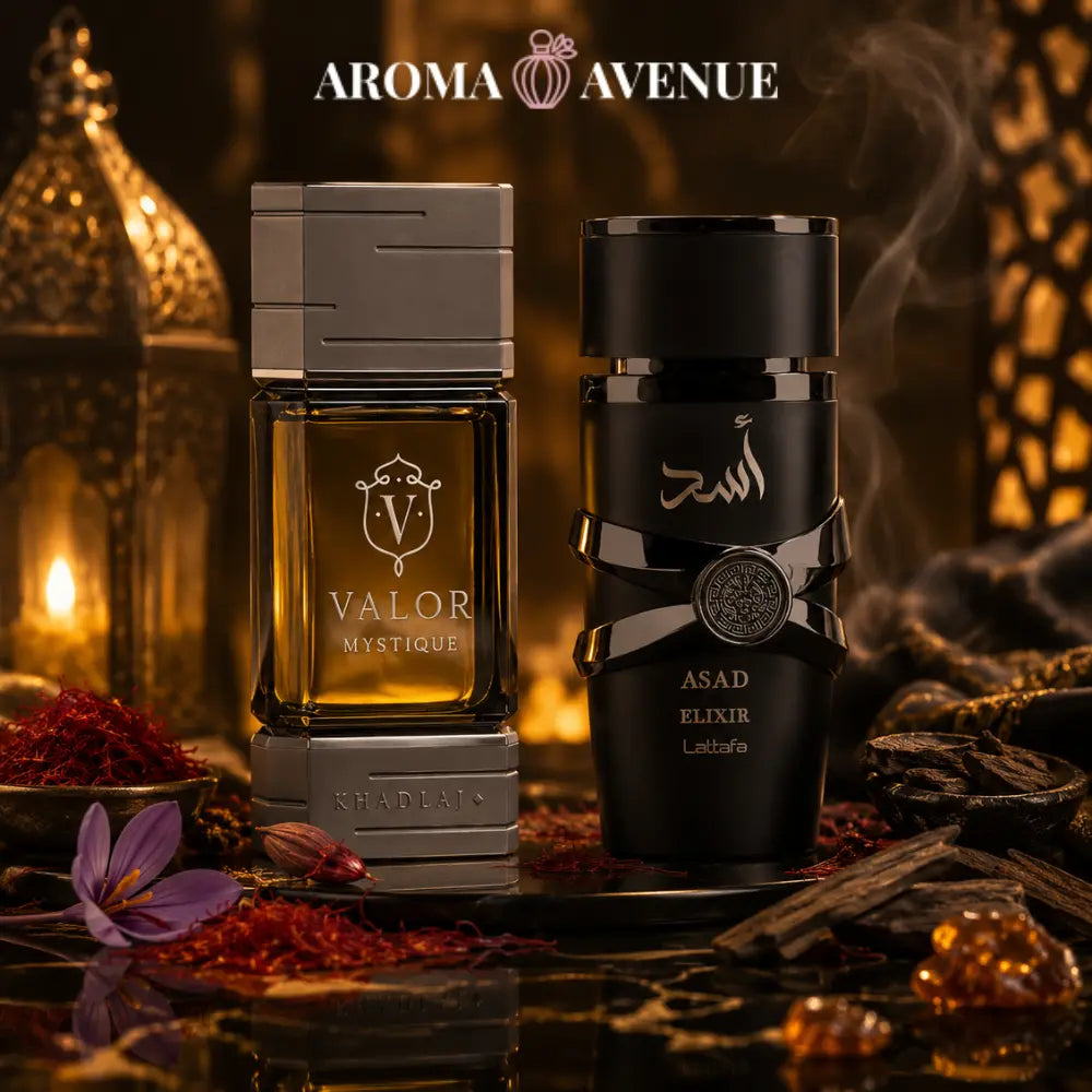 Royal Saffron – Set Layering Khadlaj Valor & Asad Elixir
