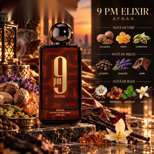 Afnan 9 PM Elixir parfum arabesc bărbați, 100 ml, imaginea 2