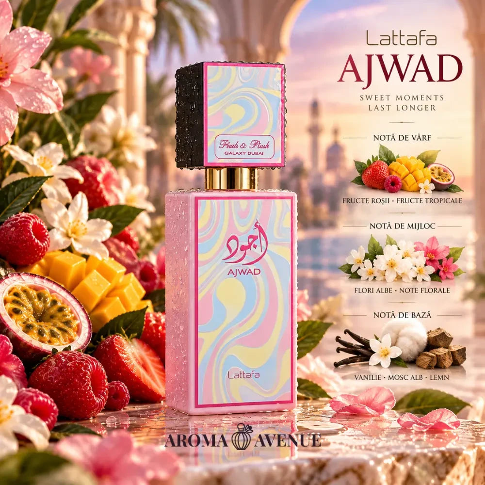 Lattafa Ajwad Pink to Pink Creamy Elixir parfum arabesc femei, 60 ml, imaginea 2