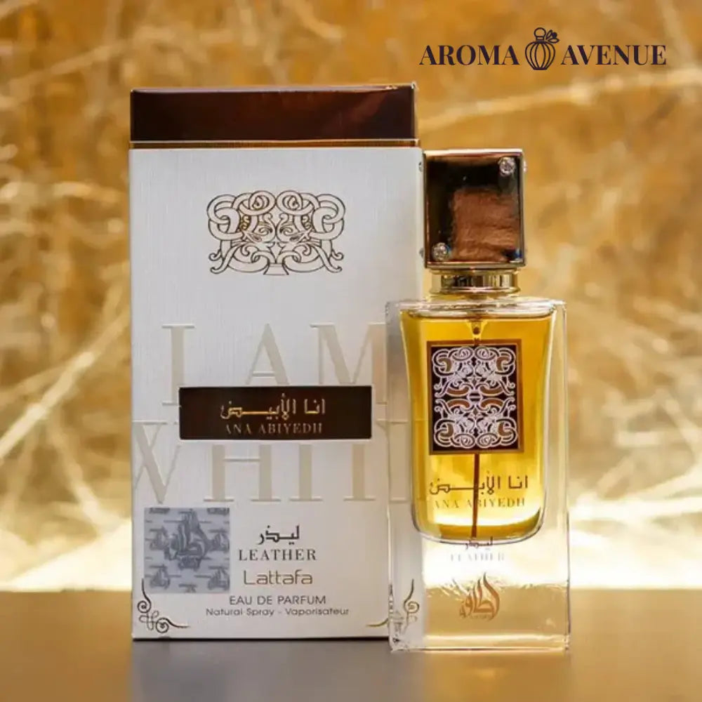 Ana Abiyedh Leather de la Lattafa este un parfum arabesc rafinat, cu un caracter aromatic-pielos și o aromă dulce-amăruie ce cucerește simțurile. Creat pentru personalități puternice și elegante