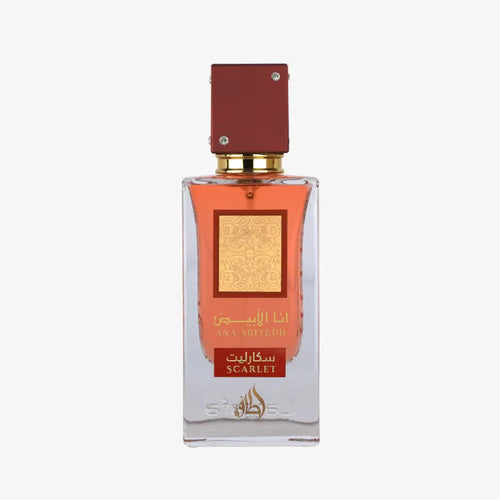 Lattafa Ana Abiyedh Scarlet – Apă de Parfum Unisex, 60 ml
