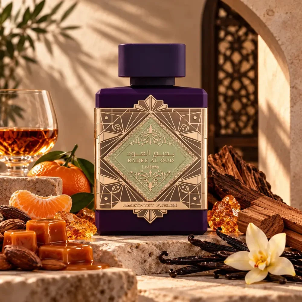 Lattafa Badee Al Oud Amethyst Fusion parfum arabesc unisex, 100 ml, imaginea 2