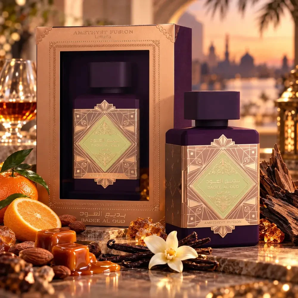 Lattafa Badee Al Oud Amethyst Fusion parfum arabesc unisex, 100 ml, imaginea 3