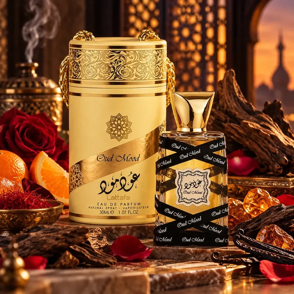 Lattafa Oud Mood parfum arabesc unisex, 30 ml, imaginea 2