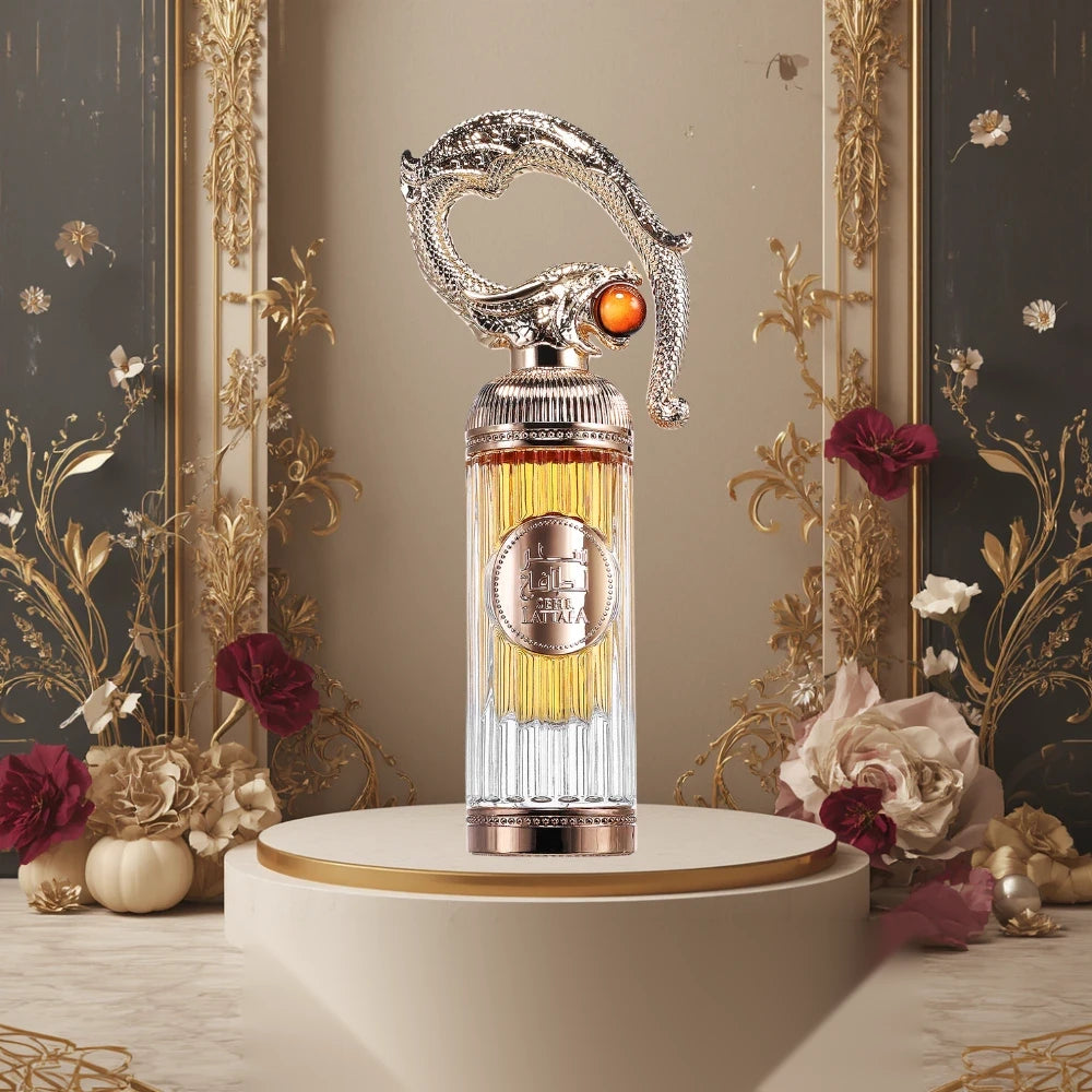 Lattafa Sehr parfum arabesc unisex, 100 ml, flaconul în ambianță