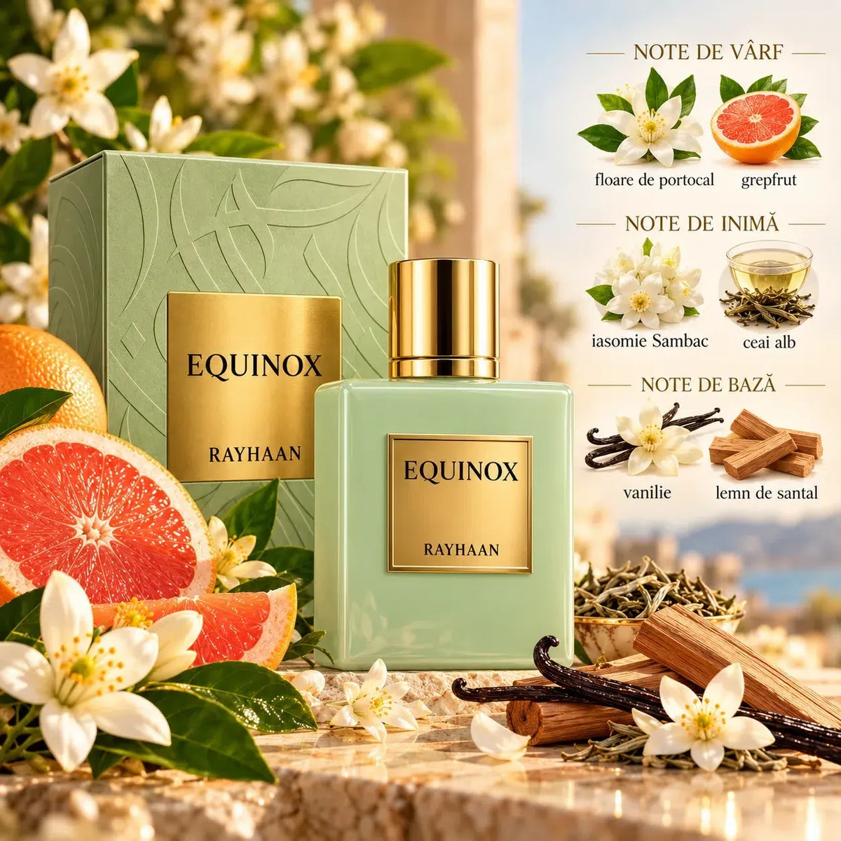 Rayhaan Equinox parfum arabesc unisex, 100 ml, imaginea 3