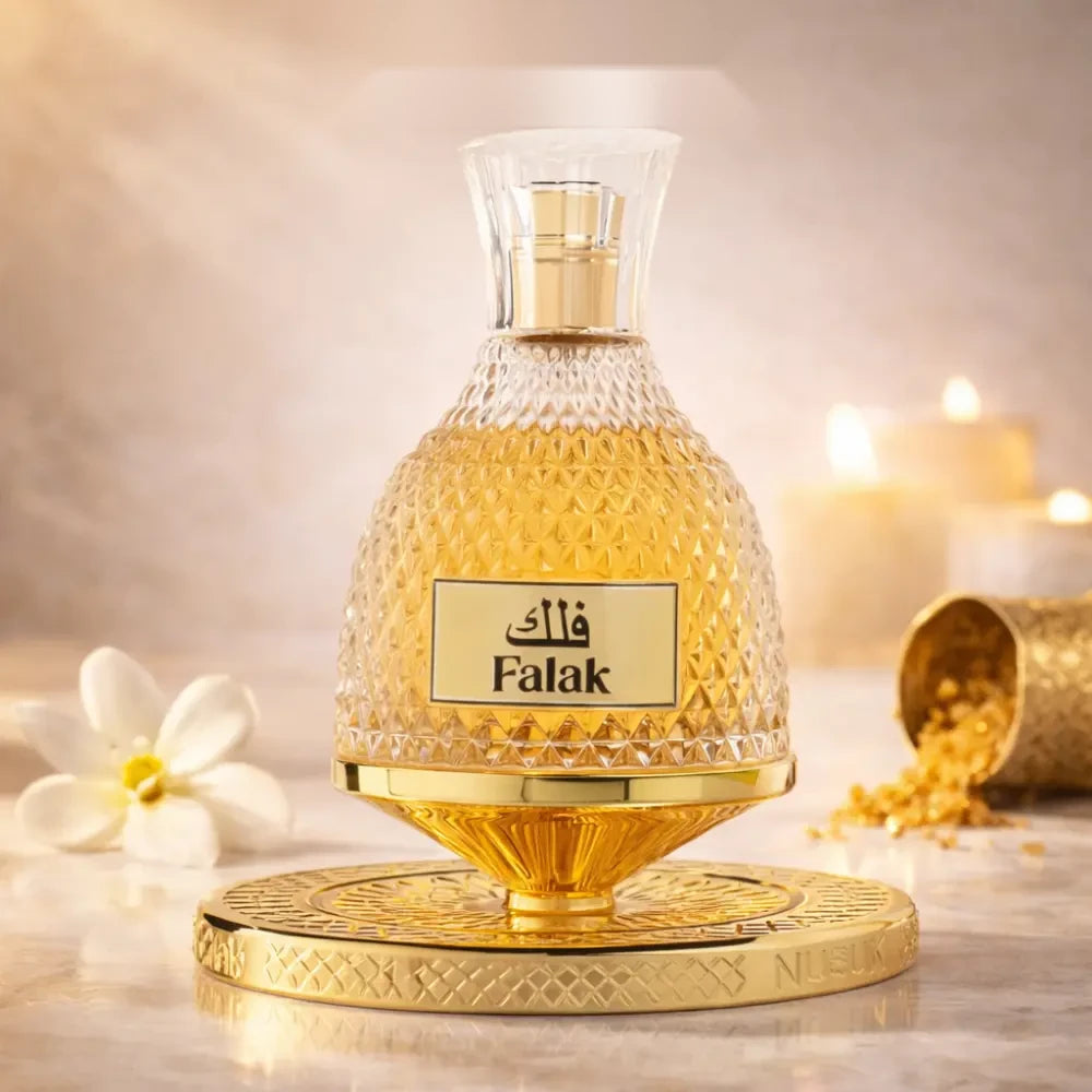 Riiffs Falak parfum arabesc unisex, 100 ml, flaconul în ambianță