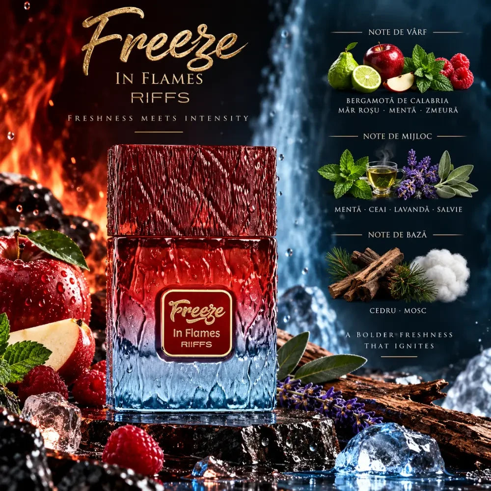 Riiffs Freeze in Flames parfum arabesc unisex, 100 ml, imaginea 2