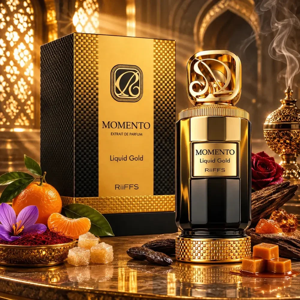 Riiffs Momento Liquid Gold parfum arabesc unisex, 100 ml, imaginea 2