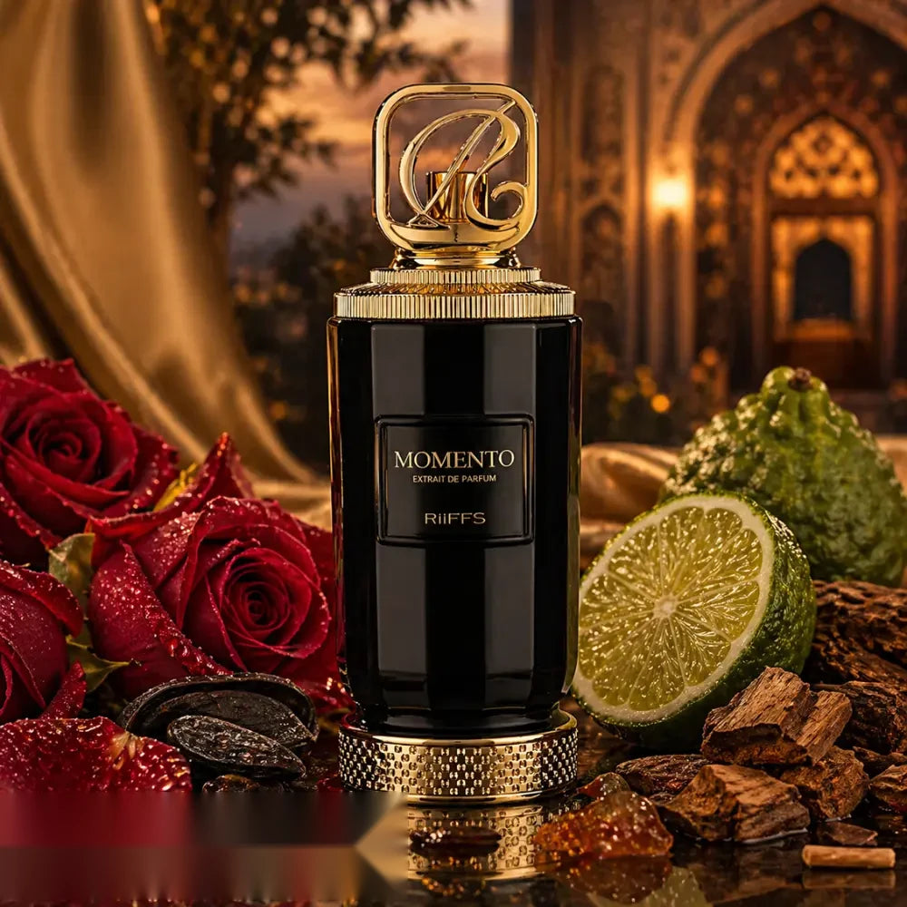 Riiffs Momento parfum arabesc unisex, 100 ml, flaconul în ambianță