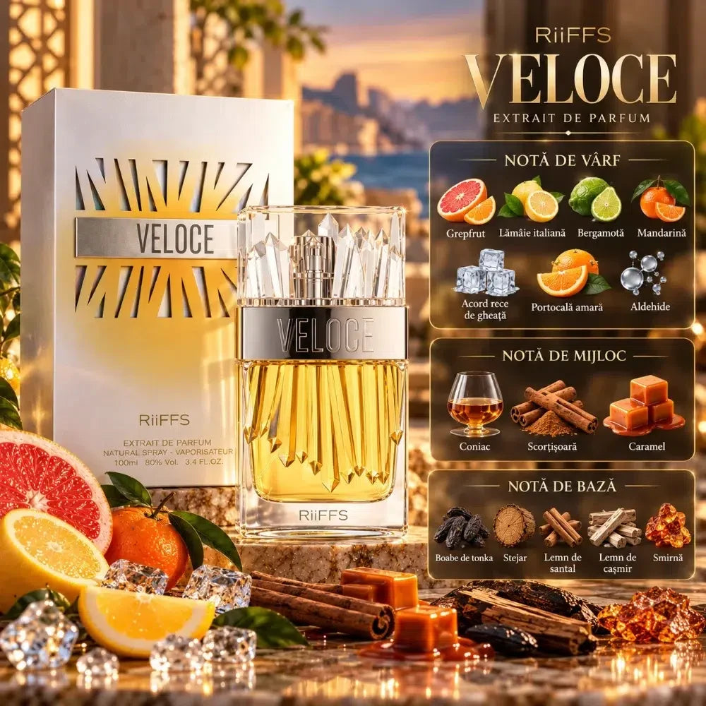 Riiffs Veloce parfum arabesc unisex, 100 ml, imaginea 3
