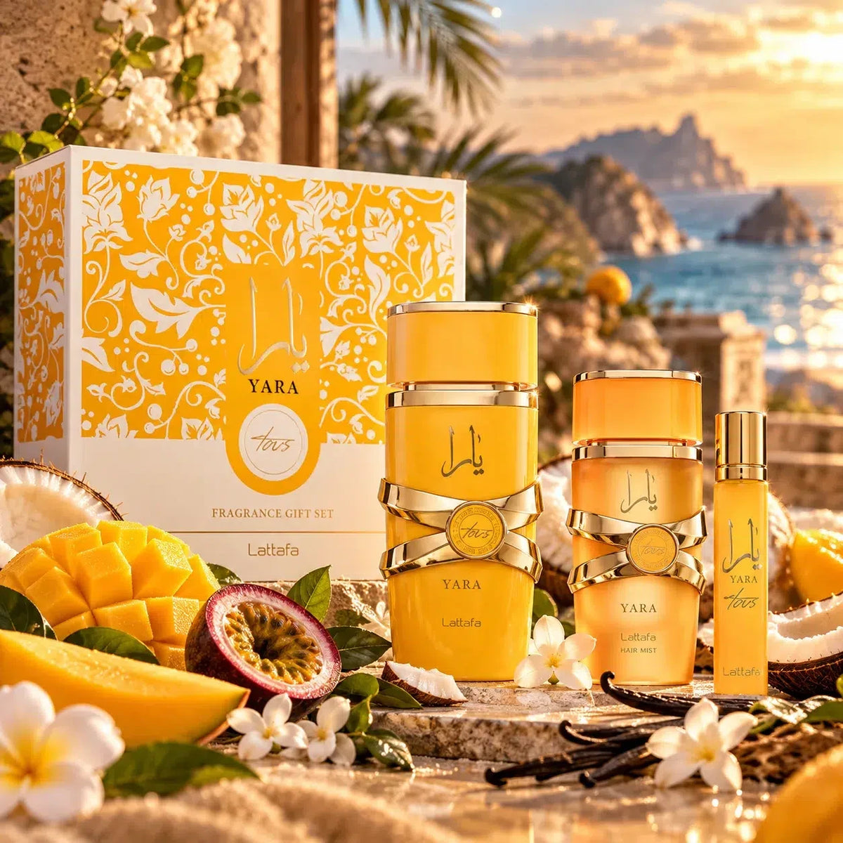 Set Cadou Lattafa Yara Tous + + Hair Mist parfum arabesc femei, 100 ml, imaginea 2