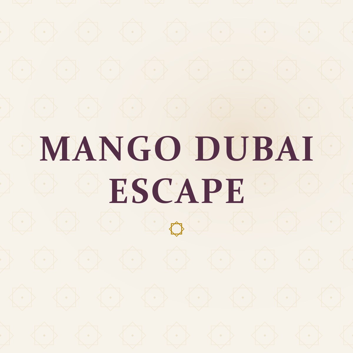 Mango Dubai Escape